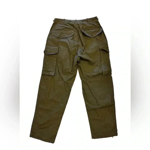 Peerless Vintage Combat  Military Trousers March 1963 Army Green Size 5 - Picture 2 of 9